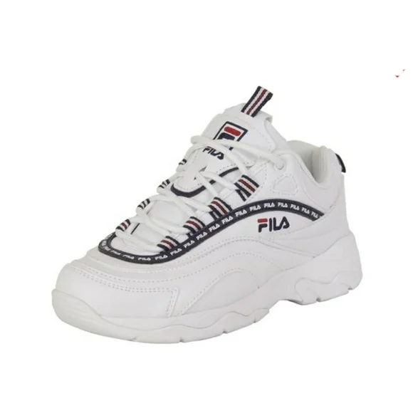 Fila Women's Fila-Ray-Repeat Size 7.5 Color White/fila Navy - Picture 2 of 9